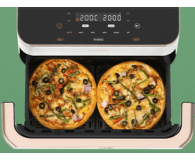 Cosori Air Fryer Dual Blaze TwinFry biały kosz ceramiczny 10L - 1603346 - zdjęcie 8